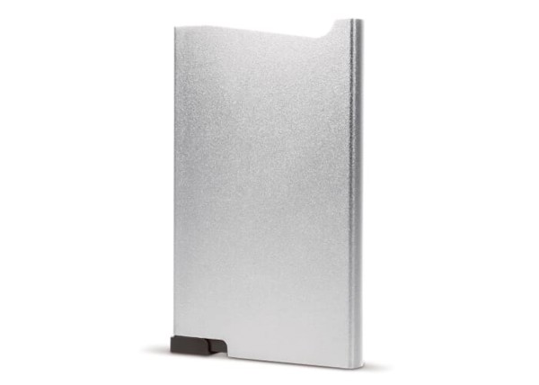 Aluminum card holder - Silver