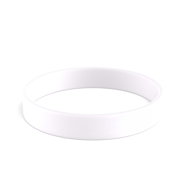 Silikonové náramky na míru (12mm width) - Světle fialová / 20x1.2x0.2cm