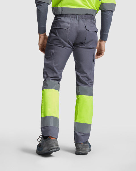 Av Pant Inv Soan - Rojo Laboral/Amarillo Flúor / 58