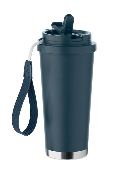 Gobelet double paroi 500ml Topaz Large - Bleu Marine