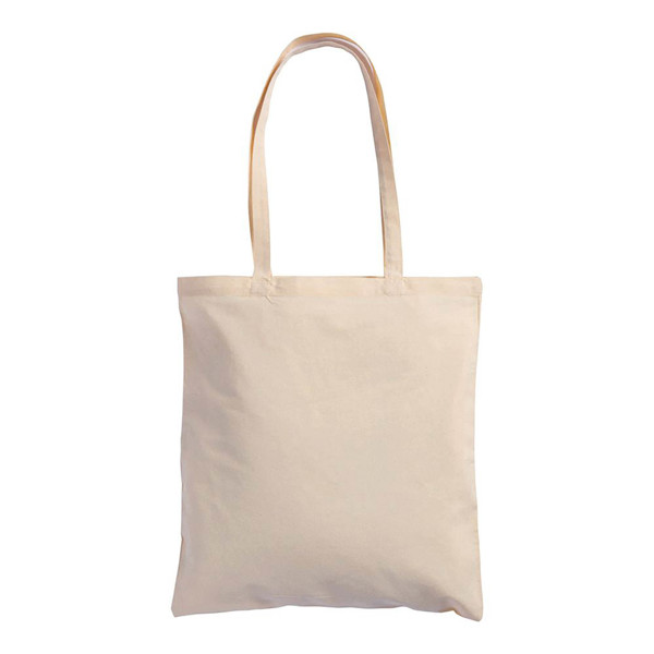 220 G/M2 Cotton Shopping Bag, Long Handles
