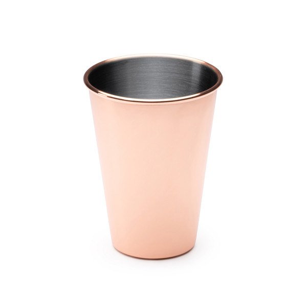 Personalised thermal mug in stainless steel with copper coating 500 ml