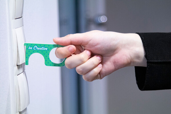 Porte-clés hygiénique NoTouch Creative