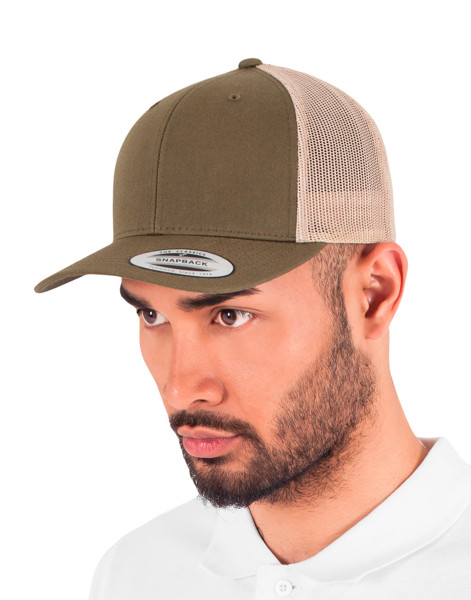 Retro Trucker 2-Tone - Caramel / Black / ONE SIZE