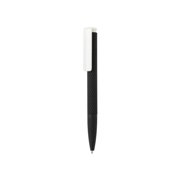 X7 Stift mit Smooth-Touch - Schwarz / Weiß