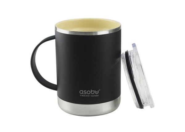 Asobu Ultimate mug with Puramic 360ml - Black