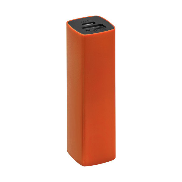 2200 mAh powerbank USB porttal - Orange