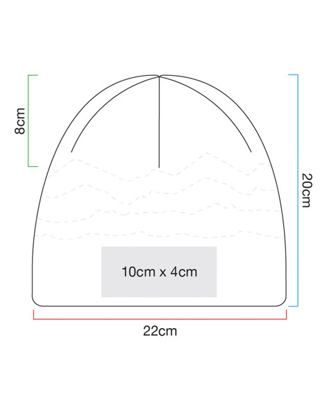 Berretto Mountain Peaks Pull-On - Alpine Peaks / ONE SIZE