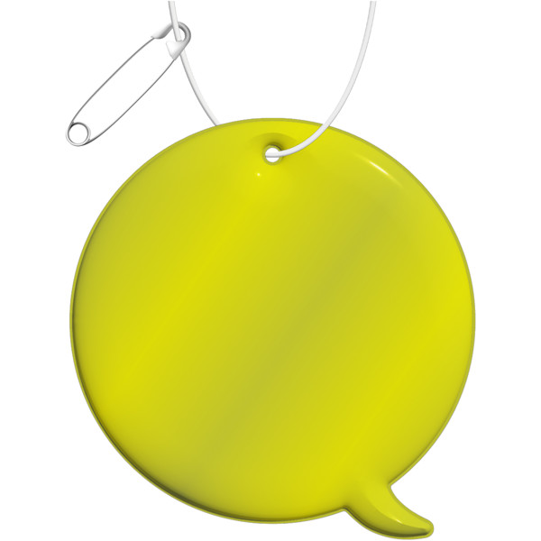 Pendente refletor de TPU de aviso RFX™ - Amarelo neón