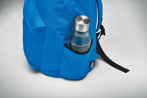 Sac à dos polyester RPET 600D Bapal+ - Bleu Royal