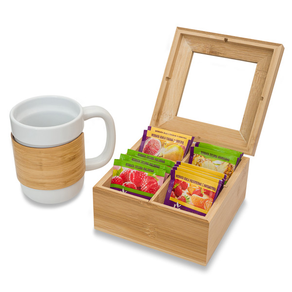 Tukao bamboo tea box