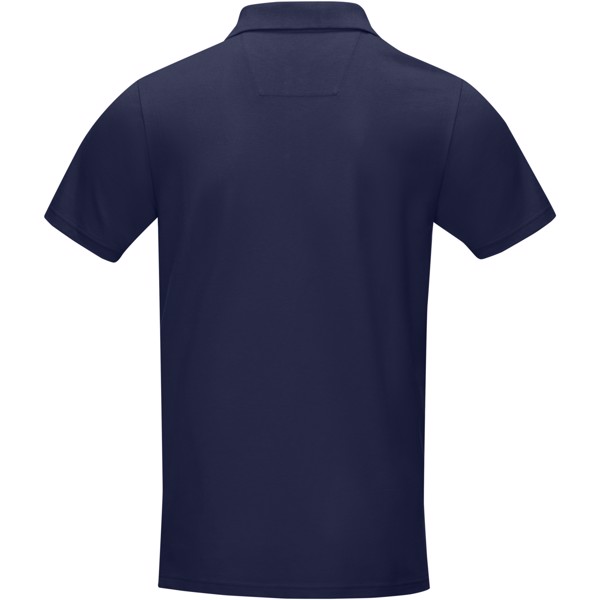 Polo para homem em material de orgânico "Graphite" - Azul marinho / M