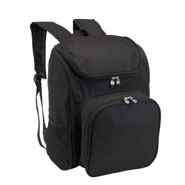 Picnic Backpack Outside For 2 Persons - Black