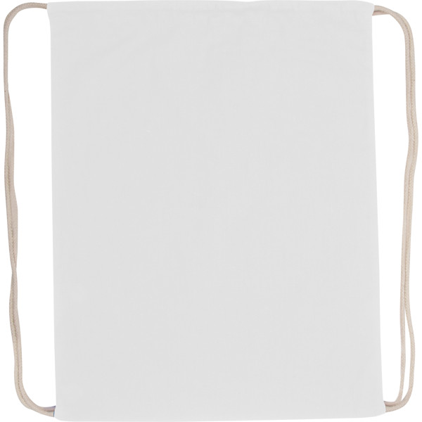 Cotton gym bag  WITALIS - White