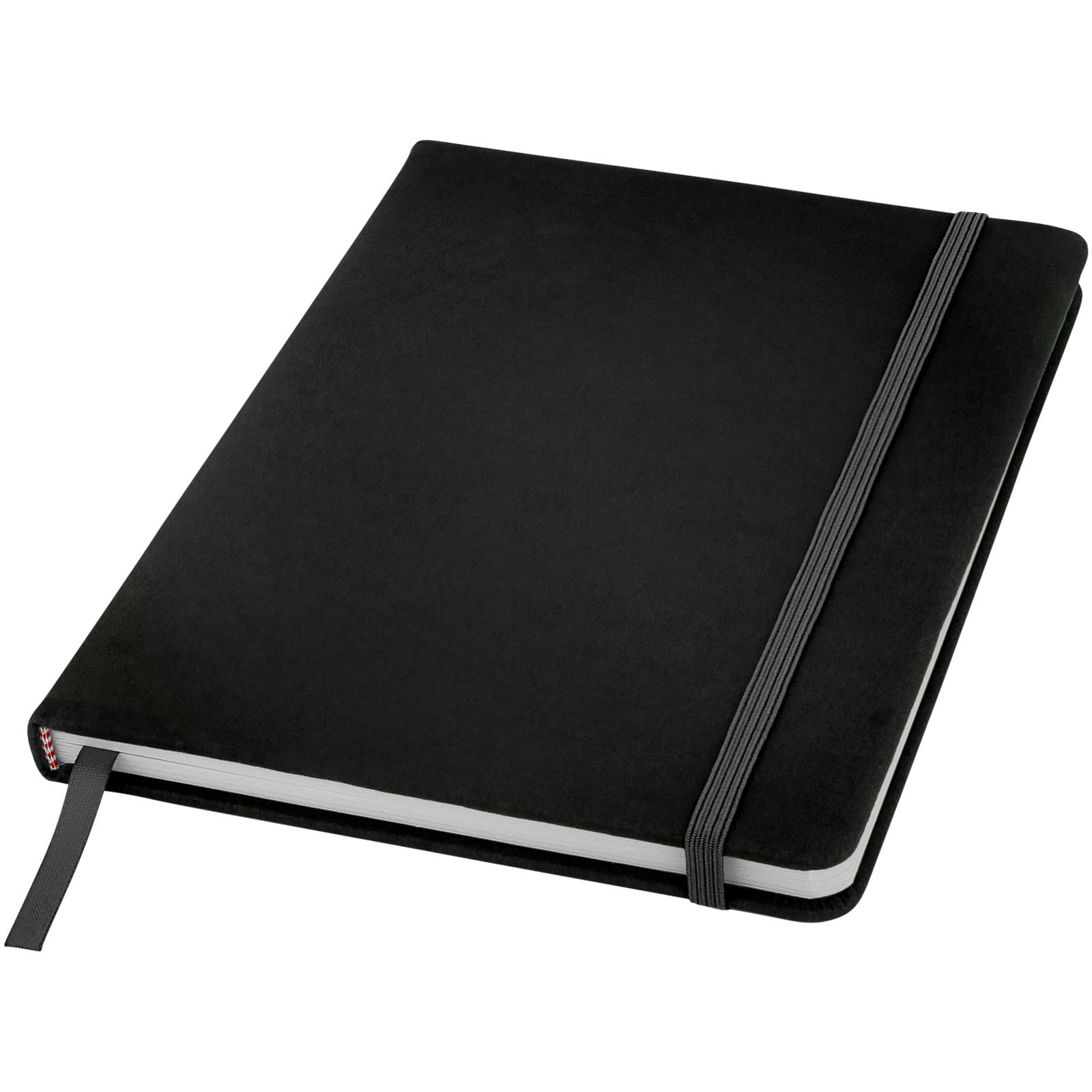 Spectrum A5 notebook with dotted pages - Solid Black