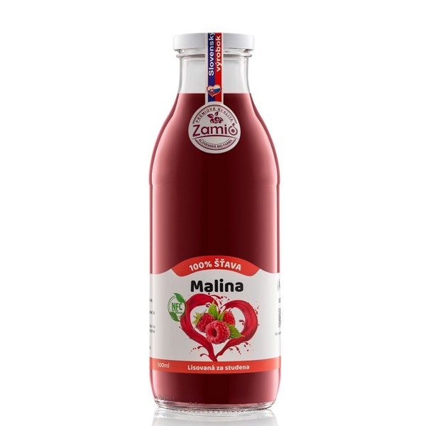 NFC 100% šťava MALINA 500ml