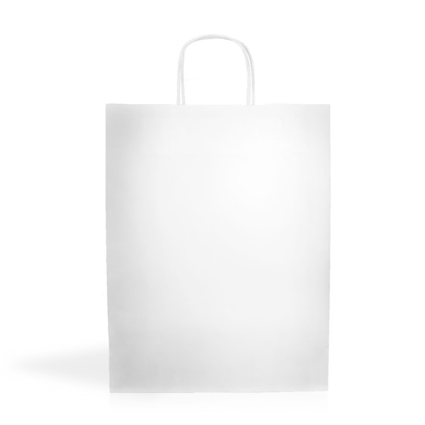 Saco Papel Kraft 100G/M2 32X42x12cm - Branco