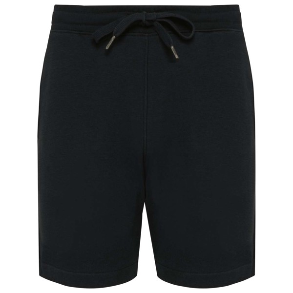 Men's Eco-Friendly French Terry Bermuda Shorts - Black / 2XL
