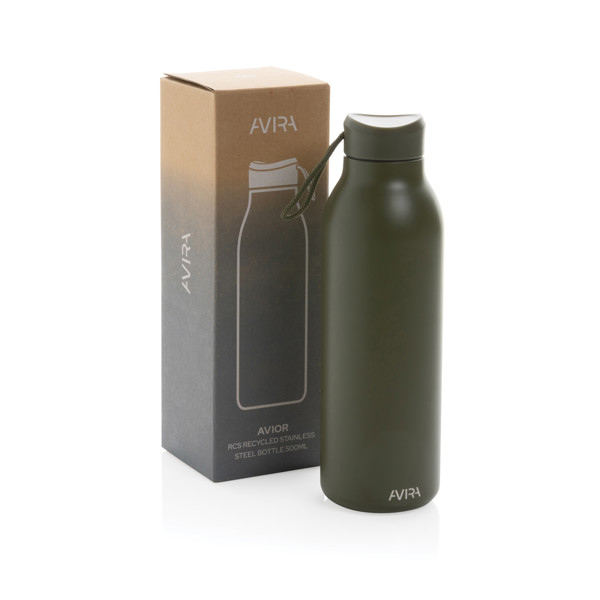 Avira Avior vakuumska steklenica 500 ml, reciklirano jeklo - Zelena