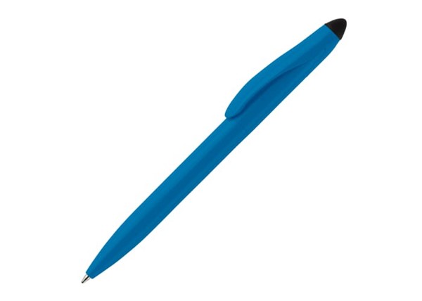 Stylo stylet Touchy - Bleu / Noir