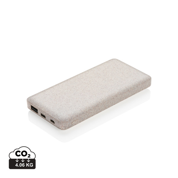 Powerbank od pšenične slame 10.000 mAh
