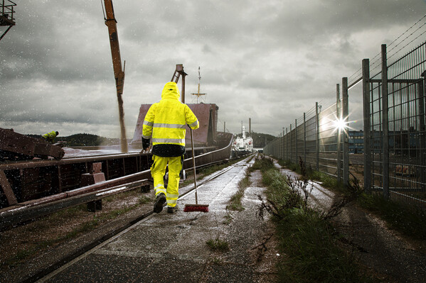 6453 FUNCTIONAL JACKET Yellow/Black L