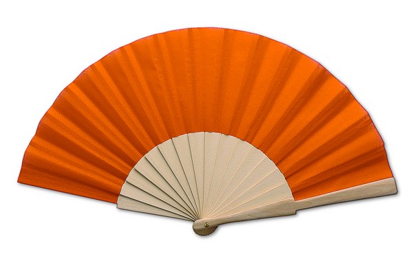 Hand Fan Folklore - White