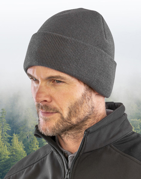 Recycled Thinsulate™ Beanie - Black / ONE SIZE