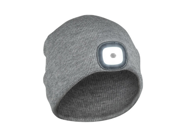 Hat with LED light