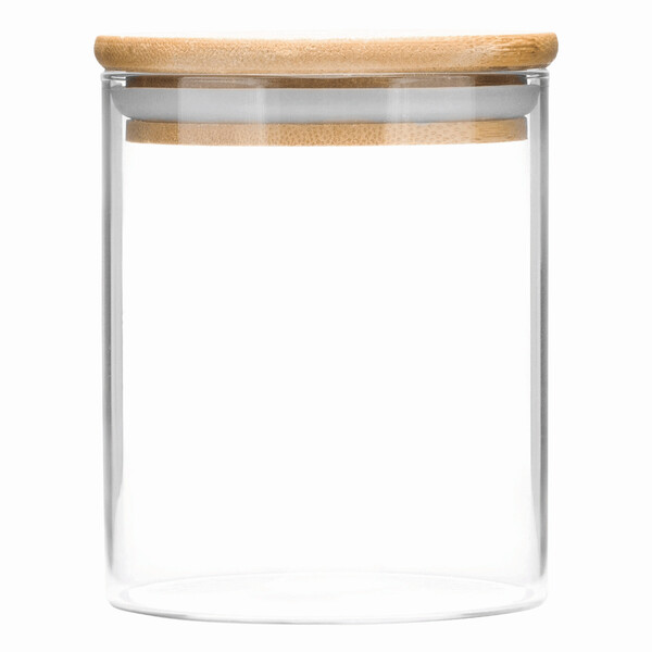 Sklenená nádoba Eco Storage, objem: približne 450 ml