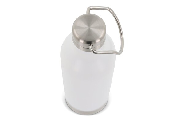 Bouteille isotherme en acier inoxydable 400ml - Blanc