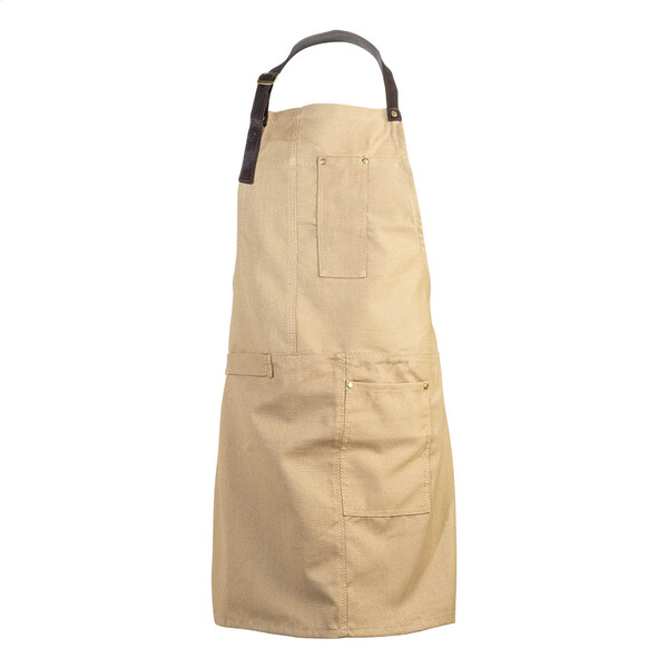 Tablier de cuisine en coton James - Kaki