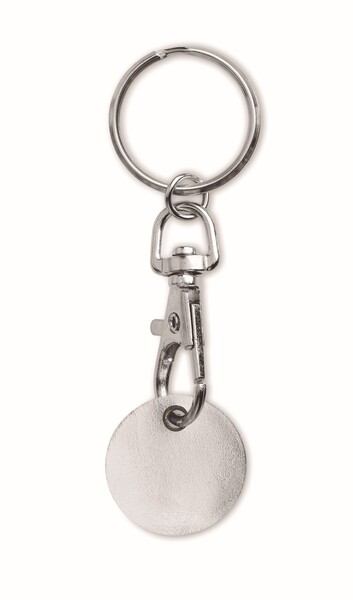Imitation hard enamel token with full colour imprint - €1 coin / Tissue paper wrapping