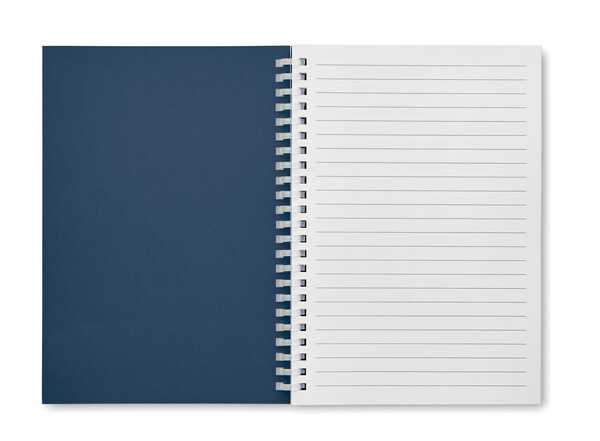 Cahier A5 en carton recyclé Recarnote - Bleu Marine
