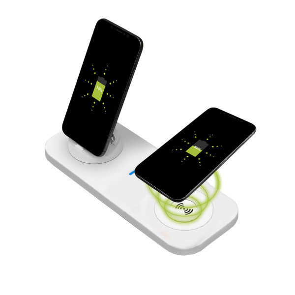 DOKKU - STATION DE CHARGE UNIVERSELLE 4 EN 1 AVEC CHARGEUR SANS FIL