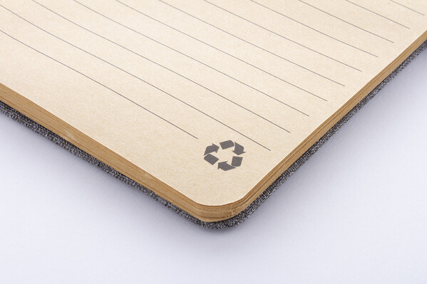 Rpet Notebook Holbook - Grey