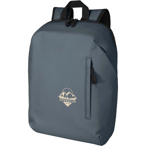 Sac à dos antivol Resi Plus de 18 L et 15" en matériaux recyclés certifiés GRS - Bleu hale
