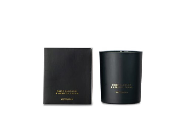 Victorian Crisp Blossom &amp; Apricot cream Candle