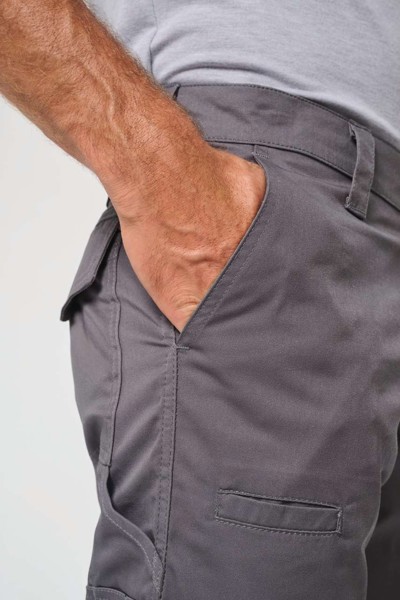 Multi Pocket Workwear Trousers - Black / 48