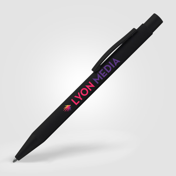 Stylo Bowie Mat Noir - Noir / Laser