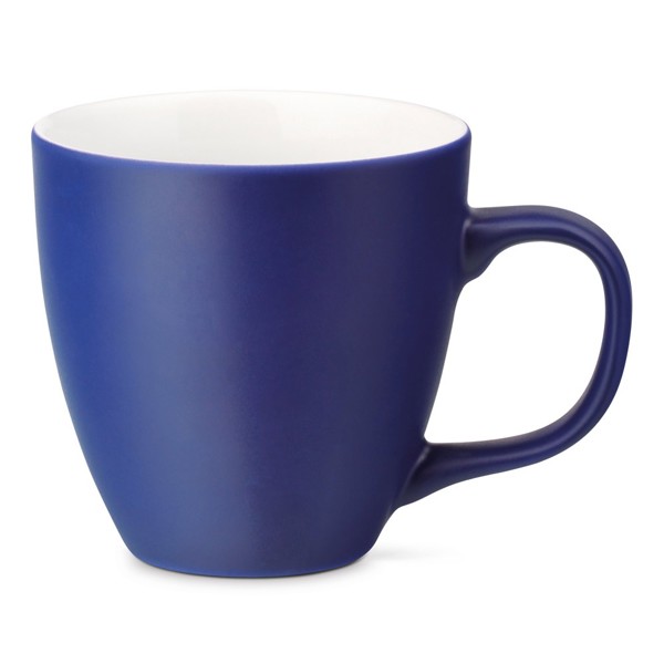 PANTHONY MAT. 450 ml hydroglazovaný porcelánový hrnek - Královská Modrá