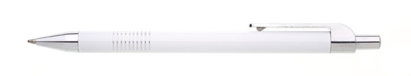 Lauria ballpoint pen, aluminium, X20 refill - White