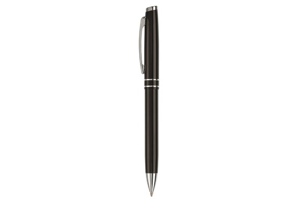 Ball pen metal 2 stripes - Black