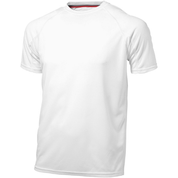 Camiseta cool fit de manga corta de hombre Serve - Blanco / 3XL