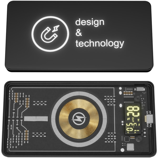 Powerbank sem fio magnética de 5W e 5000 mAh "SCX.design P19"