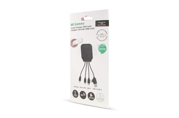 Xoopar Ine Gamma NFC powerbank, 3000mAh