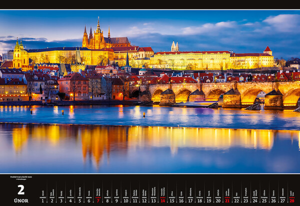 Nástěnný kalendář Panorama – Česká republika 2027