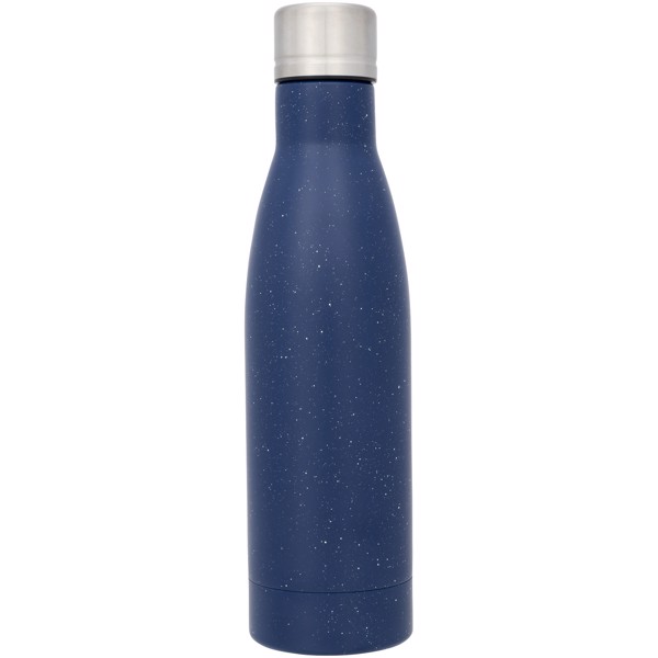 Bouteille isotherme Vasa tachetée sous vide avec couche de cuivre de 500 ml - Bleu