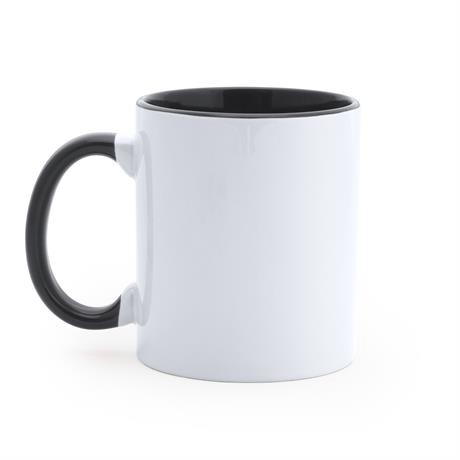 Mango Sublimation Mug - White/Fern Green