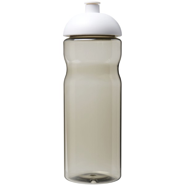 Sportovní láhev s kupolovitým víčkem H2O Eco 650 ml - Charcoal / Bílá